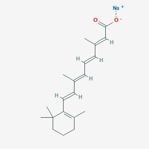 molecular formula C20H27NaO2 B089262 Sodium retinoate CAS No. 13497-05-7
