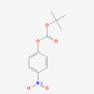 molecular formula C11H13NO5 B089265 Carbonic acid, 1,1-dimethylethyl 4-nitrophenyl ester CAS No. 13303-10-1