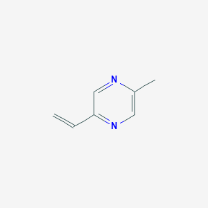 molecular formula C7H8N2 B089282 2-甲基-5-乙烯基吡嗪 CAS No. 13925-08-1