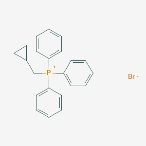 molecular formula C22H22BrP B089295 （环丙基甲基）三苯基溴化鏻 CAS No. 14799-82-7