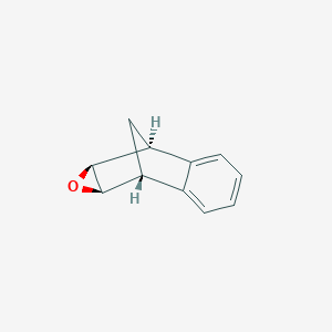 B089302 (1aS)-2beta,7beta-Methano-1aalpha,2,7,7aalpha-tetrahydronaphtho[2,3-b]oxirene CAS No. 13137-34-3