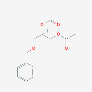 B089325 3-Benzyloxy-1,2-diacetyl-1,2-propanediol CAS No. 13754-10-4