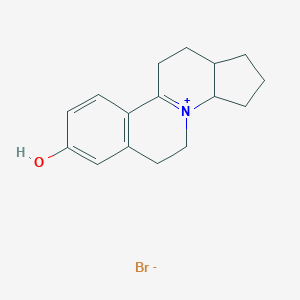 molecular formula C16H20BrNO B089388 溴化喹啶鎓 CAS No. 130-81-4