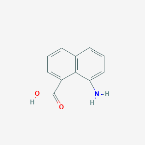 molecular formula C11H9NO2 B089402 8-氨基-1-萘甲酸 CAS No. 129-02-2