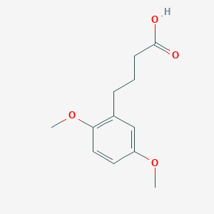 molecular formula C12H16O4 B089455 4-(2,5-二甲氧基苯基)丁酸 CAS No. 1083-11-0