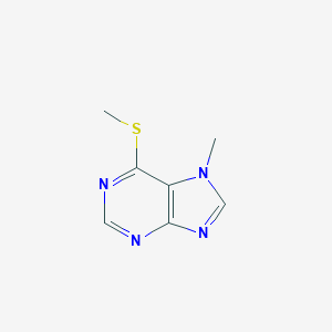 B089485 Purine, 7-methyl-6-(methylthio)- CAS No. 1008-01-1
