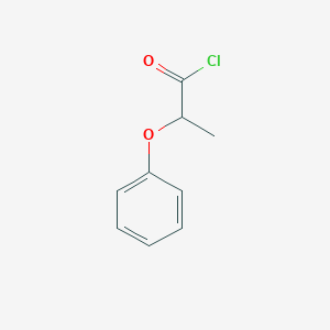B089491 2-Phenoxypropionyl chloride CAS No. 122-35-0