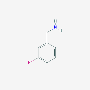 molecular formula C7H8FN B089504 3-氟苄胺 CAS No. 100-82-3