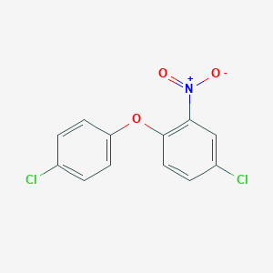 B089583 4-Chloro-1-(4-chlorophenoxy)-2-nitrobenzene CAS No. 135-12-6