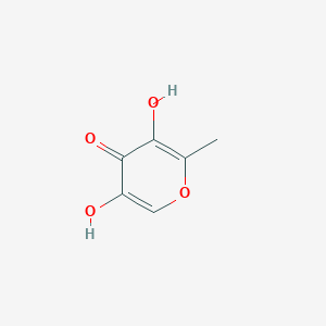 molecular formula C6H6O4 B089605 5-羟基麦芽酚 CAS No. 1073-96-7