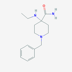 B089607 1-Benzyl-4-(ethylamino)piperidine-4-carboxamide CAS No. 1027-91-4