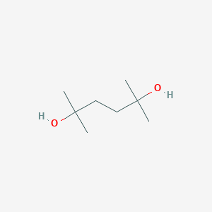 molecular formula C8H18O2 B089615 2,5-二甲基-2,5-己二醇 CAS No. 110-03-2