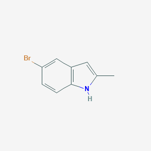 molecular formula C9H8BrN B089619 5-Bromo-2-methylindole CAS No. 1075-34-9