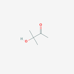 molecular formula C5H10O2 B089657 3-Hydroxy-3-methyl-2-butanone CAS No. 115-22-0