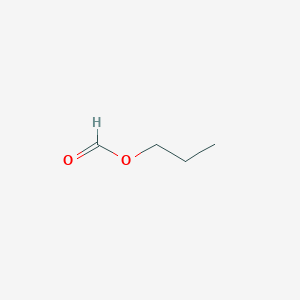 molecular formula C4H8O2 B089675 Propyl formate CAS No. 110-74-7