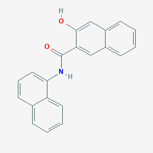 B089689 3-Hydroxy-N-1-naphthyl-2-naphthamide CAS No. 132-68-3