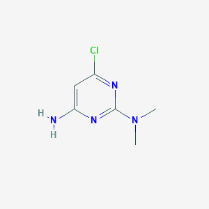 B089726 6-Chloro-N~2~,N~2~-dimethylpyrimidine-2,4-diamine CAS No. 1075-39-4