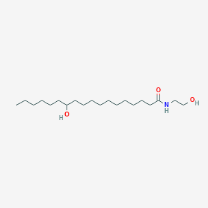 B089733 Octadecanamide, 12-hydroxy-N-(2-hydroxyethyl)- CAS No. 106-15-0