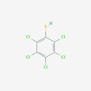 molecular formula C6HCl5S B089746 五氯苯硫酚 CAS No. 133-49-3
