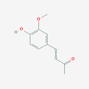 molecular formula C11H12O3 B089773 香草醛丙酮 CAS No. 1080-12-2