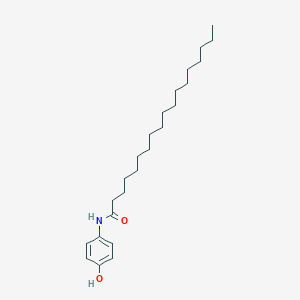 molecular formula C24H41NO2 B089840 N-(4-羟基苯基)硬脂酰胺 CAS No. 103-99-1