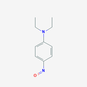 molecular formula C10H14N2O B089846 N,N-二乙基-4-亚硝基苯胺 CAS No. 120-22-9