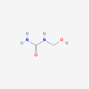 molecular formula C2H6N2O2 B089855 (Hydroxymethyl)urea CAS No. 1000-82-4