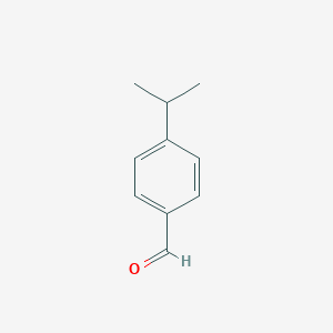 molecular formula C10H12O B089865 孜然醛 CAS No. 122-03-2