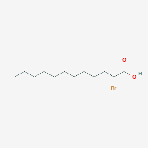 molecular formula C12H23BrO2 B089875 2-Bromododecanoic acid CAS No. 111-56-8