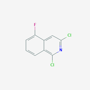 molecular formula C9H4Cl2FN B089928 1,3-Dichloro-5-fluoroisoquinoline CAS No. 1259223-98-7