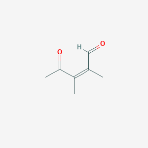 B008997 (Z)-2,3-Dimethyl-4-oxopent-2-enal CAS No. 104613-82-3
