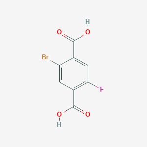 molecular formula C8H4BrFO4 B089992 2-溴-5-氟对苯二甲酸 CAS No. 1245807-64-0