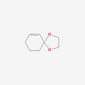 molecular formula C8H12O2 B089994 1,4-Dioxaspiro[4.5]dec-6-ene CAS No. 1004-58-6