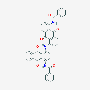 molecular formula C42H25N3O6 B090192 Indanthrene Brown RY CAS No. 128-89-2