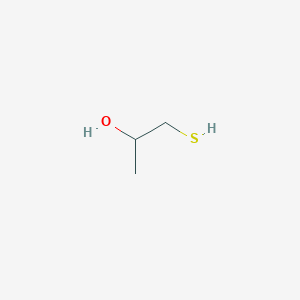 molecular formula C3H8OS B090344 1-巯基-2-丙醇 CAS No. 1068-47-9