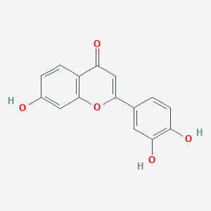 molecular formula C15H10O5 B009037 7,3',4'-三羟基黄酮 CAS No. 104666-14-0