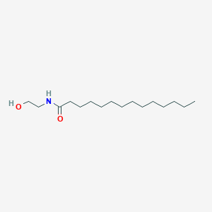 molecular formula C16H33NO2 B090391 N-(2-羟乙基)十四烷酰胺 CAS No. 142-58-5