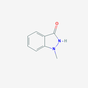 molecular formula C8H8N2O B090395 1-甲基-1H-吲唑-3(2H)-酮 CAS No. 1006-19-5