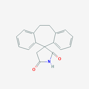B090506 Spiro(5H-dibenzo(a,d)cycloheptene-5,3'-pyrrolidine)-2',5'-dione, 10,11-dihydro- CAS No. 1034-46-4