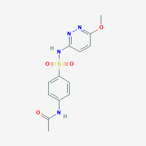 B090574 4'-(6-Methoxypyridazin-3-ylsulphamoyl)acetanilide CAS No. 127-75-3