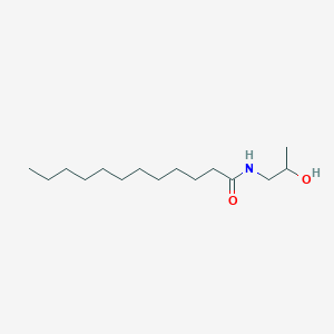 molecular formula C15H31NO2 B090576 N-(2-羟丙基)十二酰胺 CAS No. 142-54-1