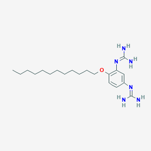 molecular formula C20H36N6O B090596 月桂胍 CAS No. 135-43-3