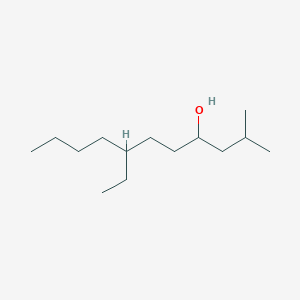 molecular formula C14H30O B090644 7-乙基-2-甲基-4-十一醇 CAS No. 103-20-8