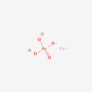molecular formula AsCsH2O4 B090663 二氢砷酸铯盐 CAS No. 16331-85-4