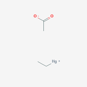 B090672 (Acetato-O)ethylmercury CAS No. 109-62-6