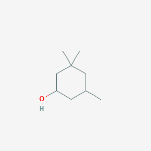 molecular formula C9H18O B090689 3,3,5-三甲基环己醇 CAS No. 116-02-9