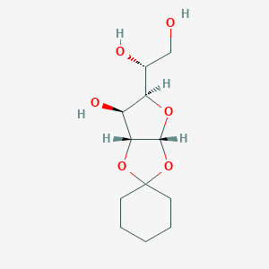 molecular formula C12H20O6 B090691 1,2-O-环己亚甲基-α-D-呋喃葡萄糖 CAS No. 16832-21-6
