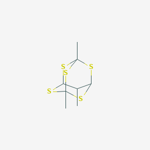 B090703 1,5,10-Trimethyl-2,4,6,8,9-pentathiaadamantane CAS No. 17443-95-7