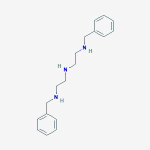 molecular formula C18H25N3 B090706 1,7-二苄基二亚乙基三胺 CAS No. 17327-80-9