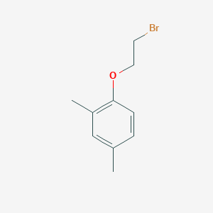 molecular formula C10H13BrO B090708 1-(2-溴乙氧基)-2,4-二甲苯 CAS No. 18800-35-6